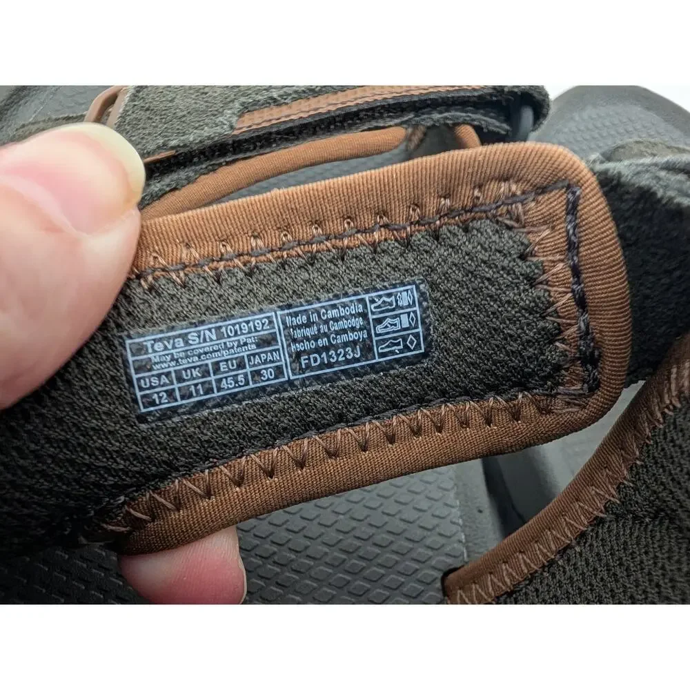 NWT Teva Katavi 2 1019192 Men 12 Outdoors Hiking Camping Fishing Trails Gorpcore